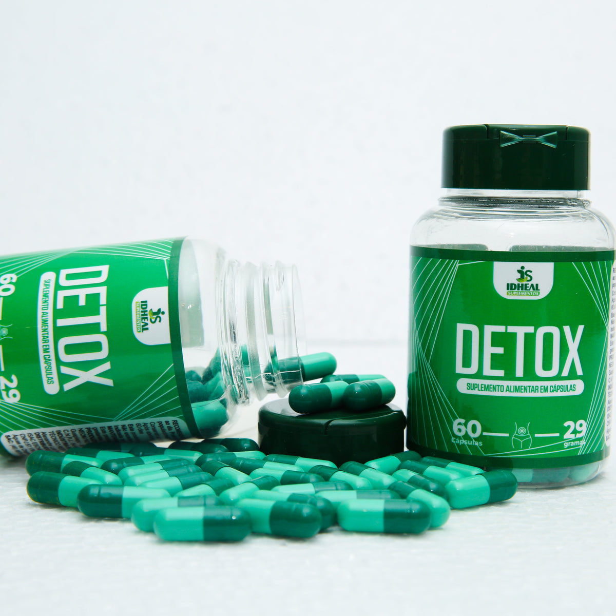 IDHEAL DETOX NATURAL – Suplemento com Ingredientes de Origem Vegetal