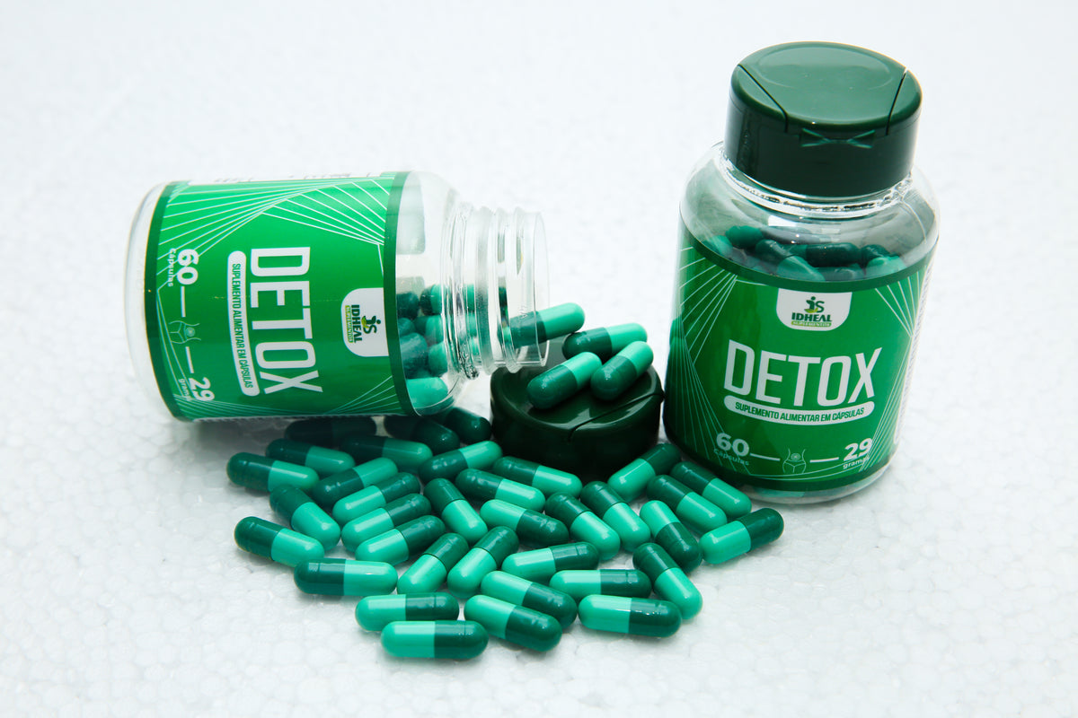 IDHEAL DETOX NATURAL – Suplemento com Ingredientes de Origem Vegetal
