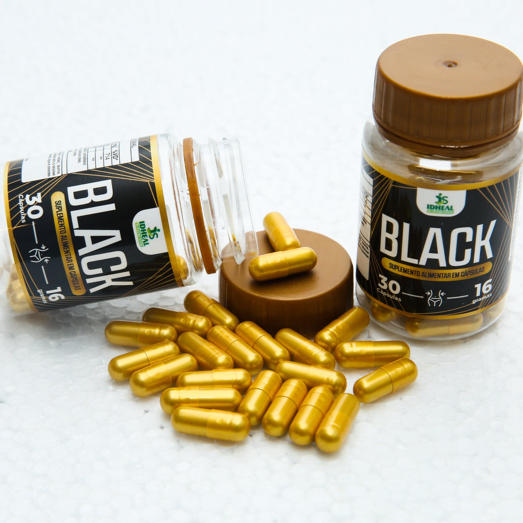 IDHEAL BLACK NATURAL – Suplemento com Ingredientes de Origem Vegetal