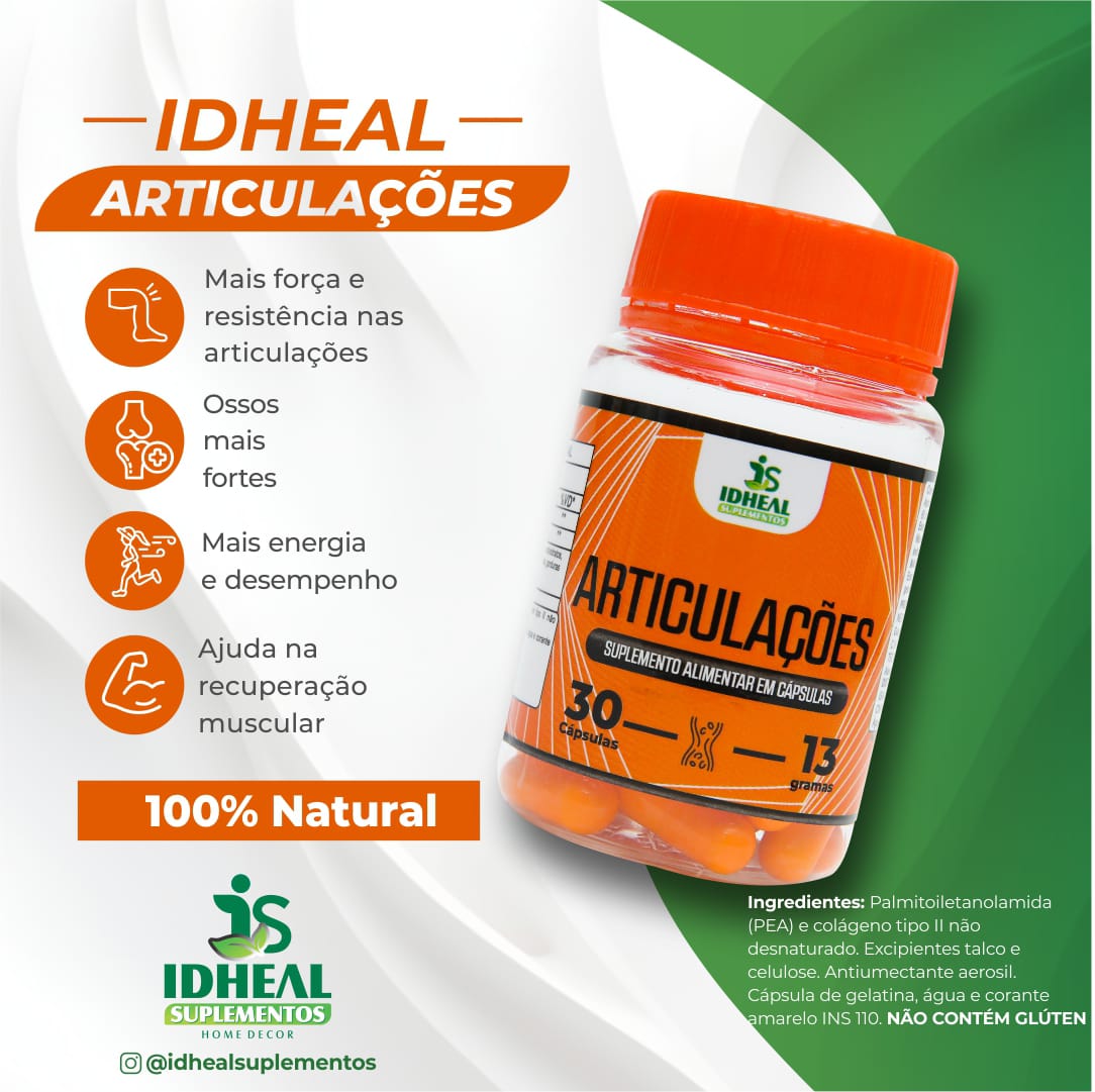 IDHEAL PEA – Suplemento Alimentar